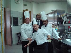 Con el Chef Roberto Illari